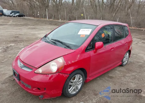 2008 Honda Fit Sport z USA, uszkodzony, nr VIN JHMGD37698S061828
